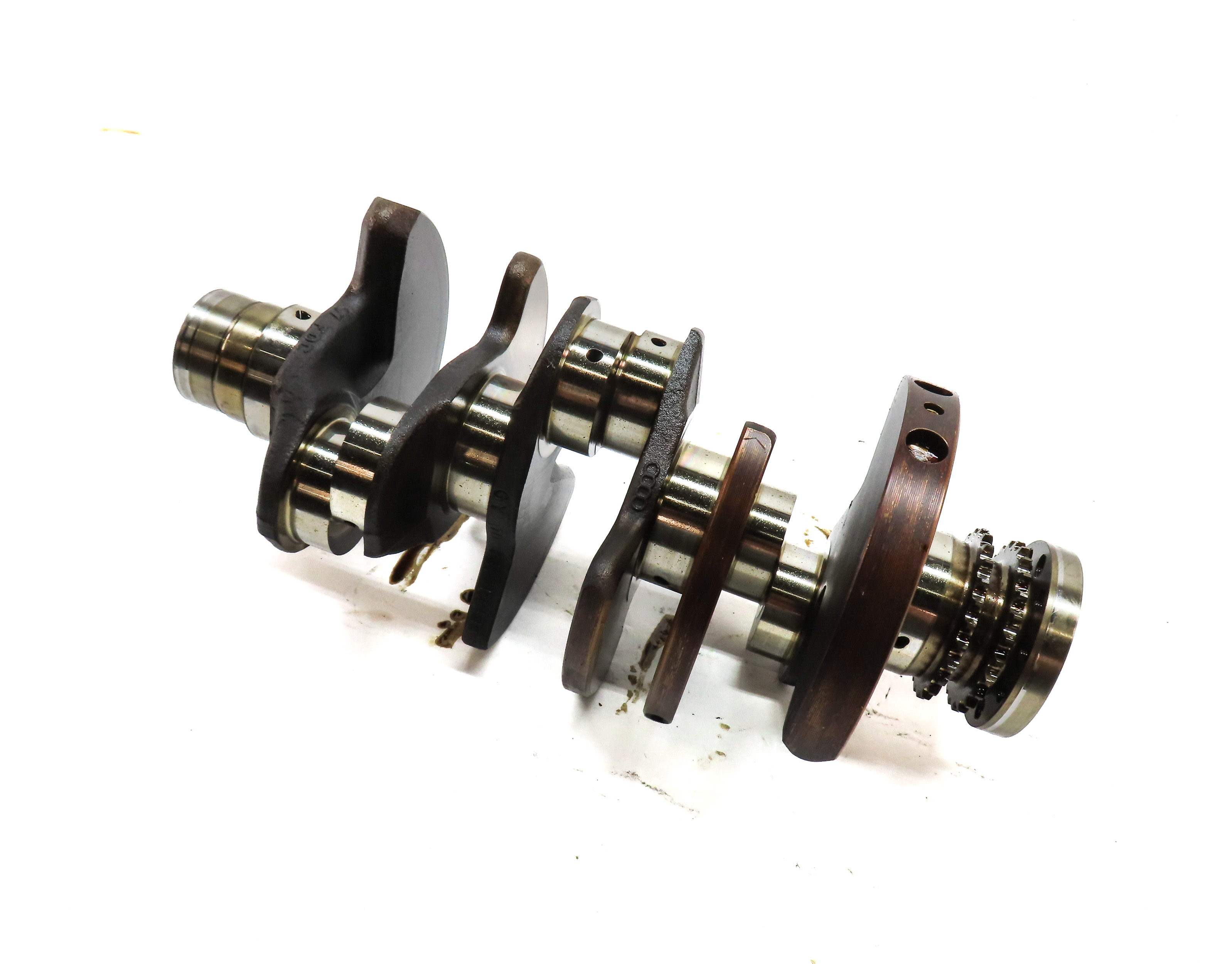 2012 AUDI A7 (C7 4G8) 3.0L SUPER (CGXB) ENGINE MOTOR CRANKSHAFT CRANK SHAFT — exact item pictured